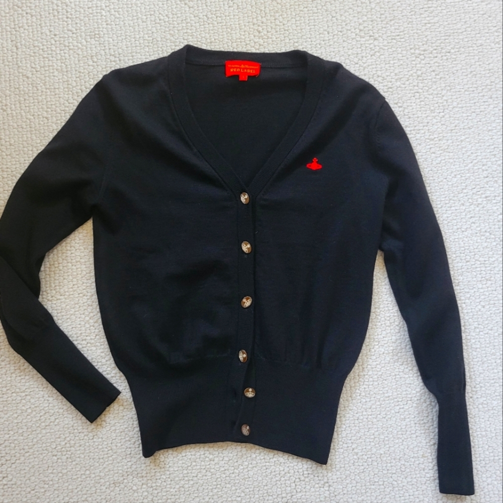 Vivienne Westwood Black Cardigan